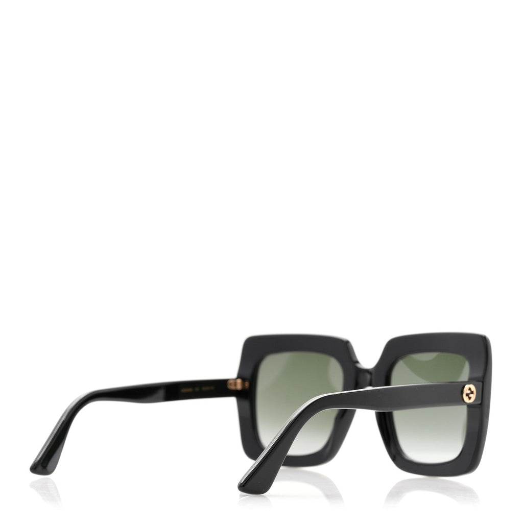 Gucci Acetate Oversize Sunglasses GG0328S Black
