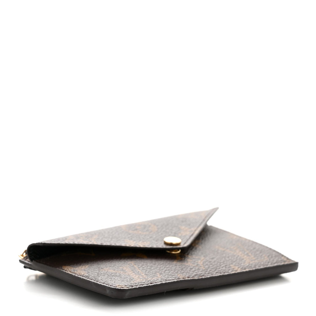 Louis Vuitton Monogram Recto Verso Card Holder Black