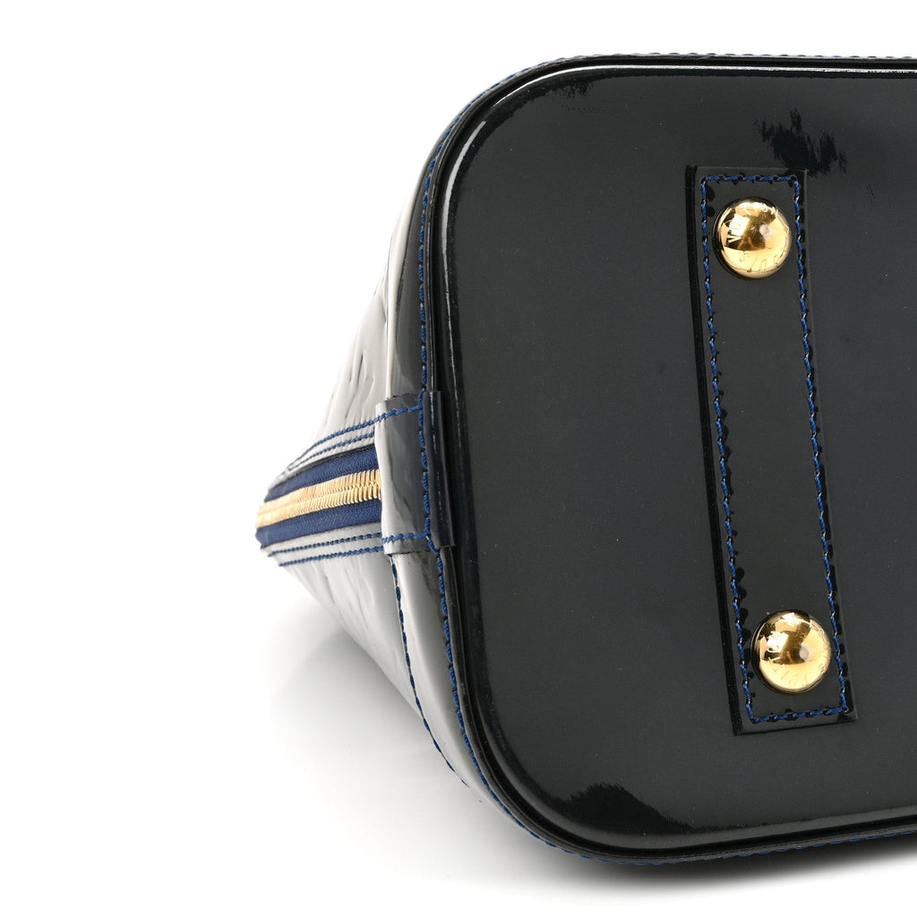 Louis Vuitton Vernis Alma PM Blue Nuit