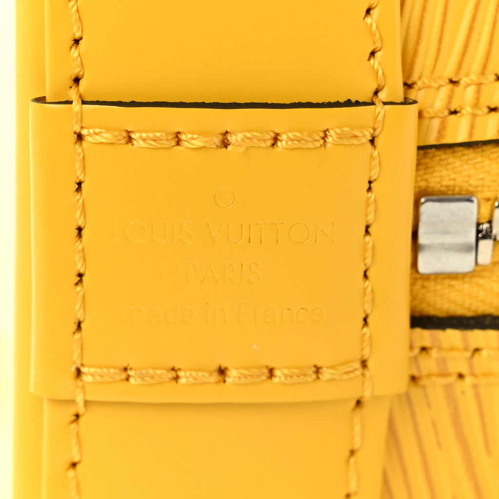 Louis Vuitton Epi Jacquard Alma BB Sunflower
