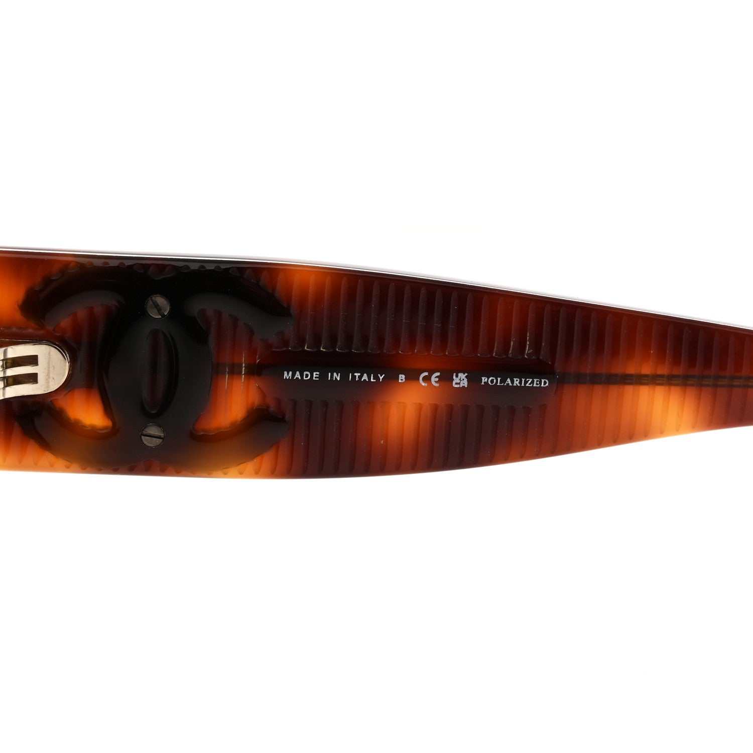 Acetate Polarized Butterfly Large CC Sunglasses 5492-A Tortoise