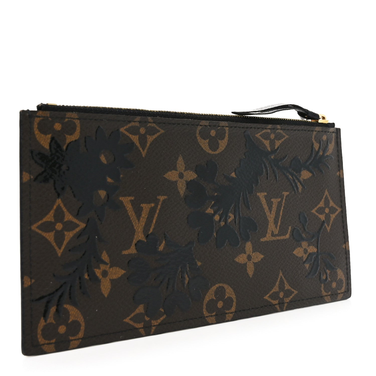 Louis Vuitton Monogram Blossom Felicie Chain Wallet Zippered Insert