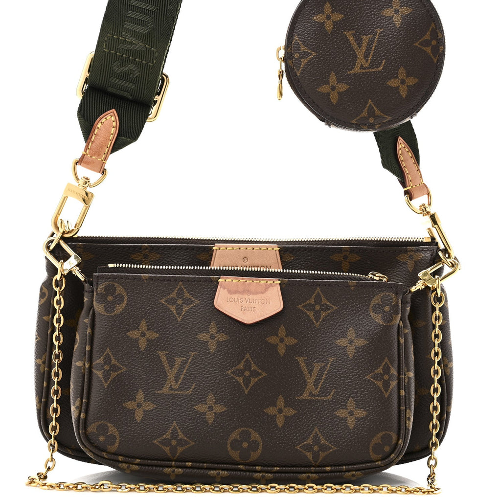 Louis Vuitton Monogram Multi Pochette Accessories Kaki