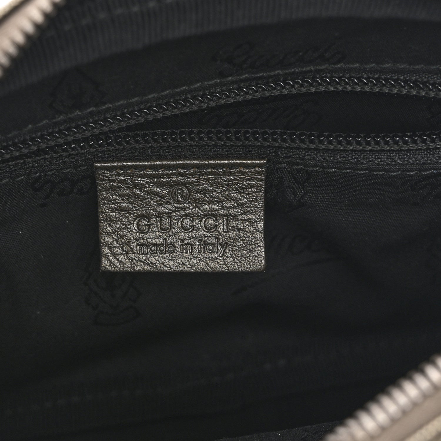 Gucci Imprime Monogram Small Shoulder Bag Silver