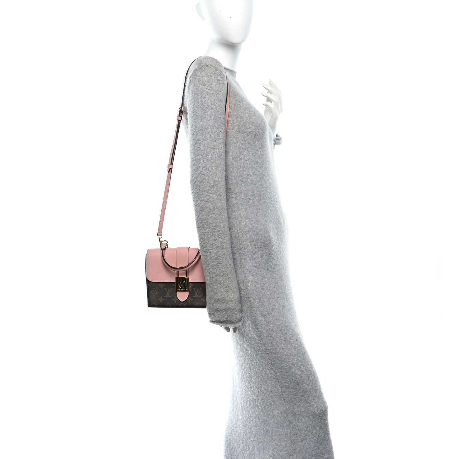 Louis Vuitton Monogram Locky BB Rose Poudre