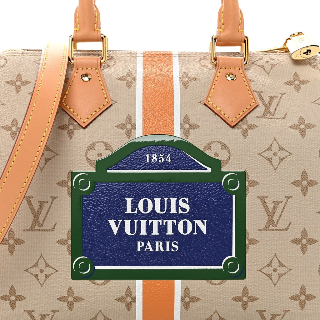 Louis Vuitton Monopaname Speedy Bandouliere 25 Beige Ocher