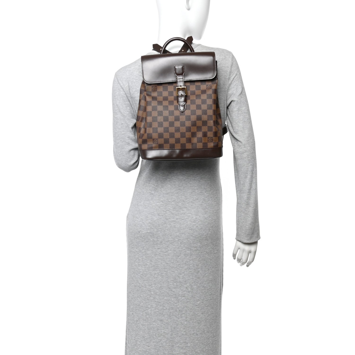 Louis Vuitton Damier Ebene Soho Backpack