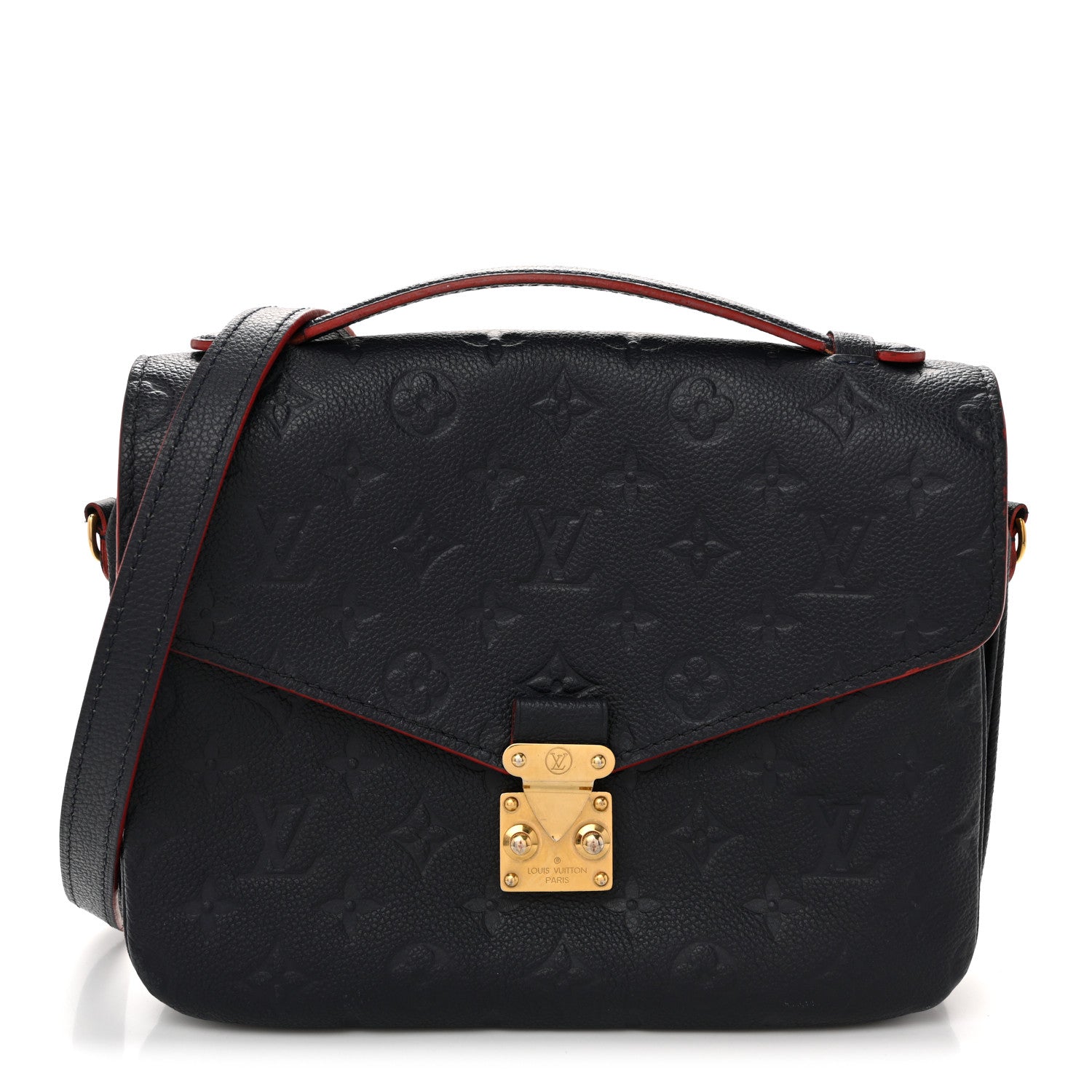 Louis Vuitton Empreinte Pochette Metis Marine Rouge