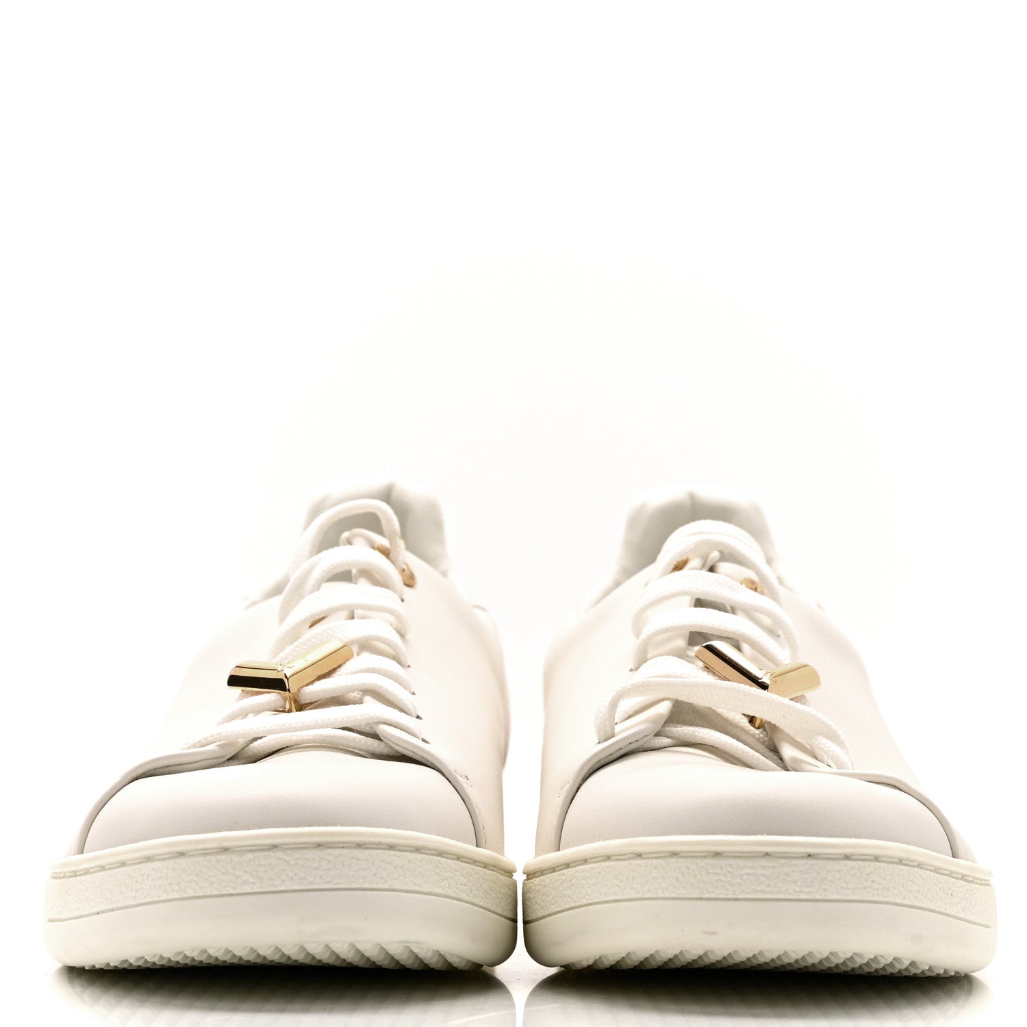 Louis Vuitton Calfskin Frontrow Sneakers 40 White