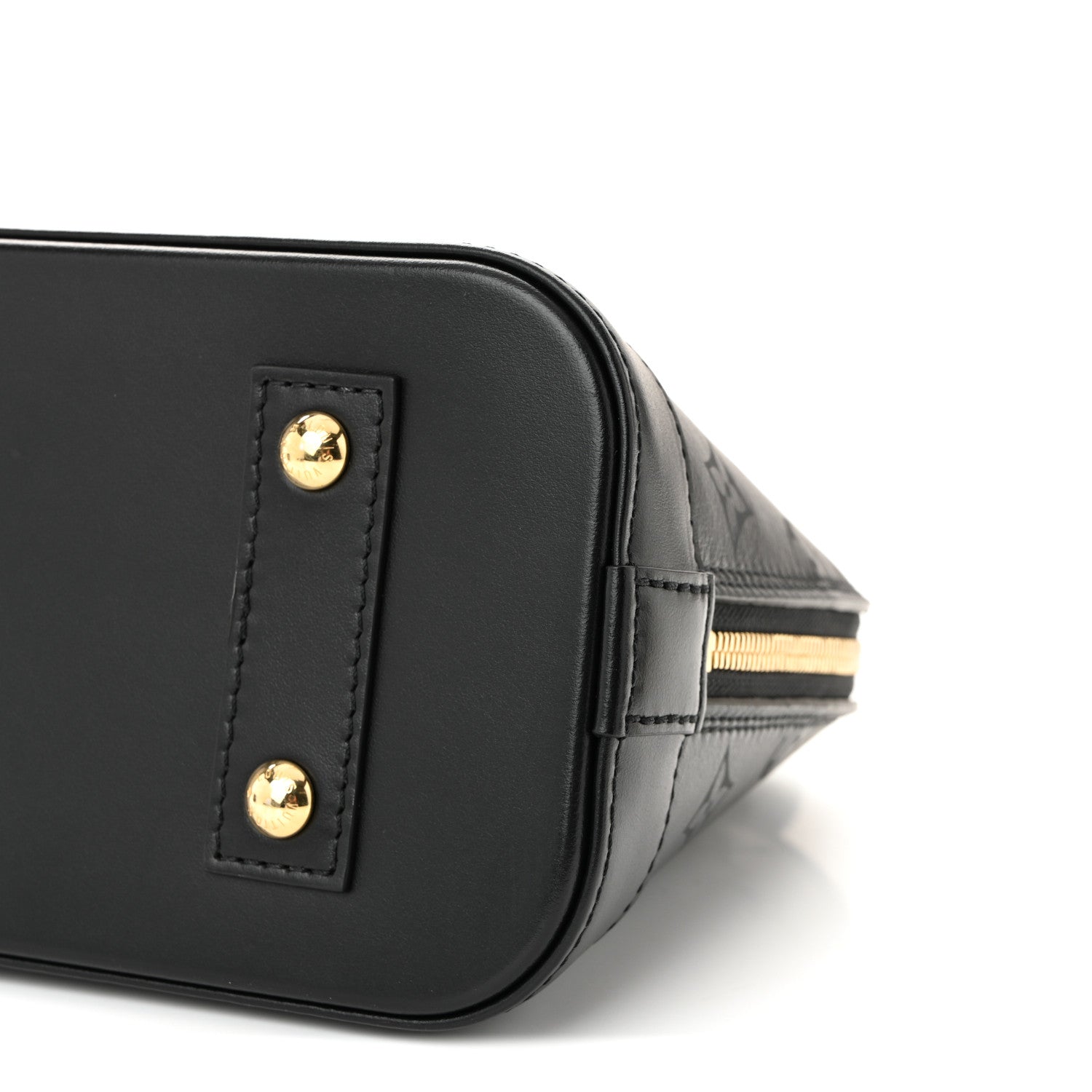 Louis Vuitton Monogram Ink Alma BB Black