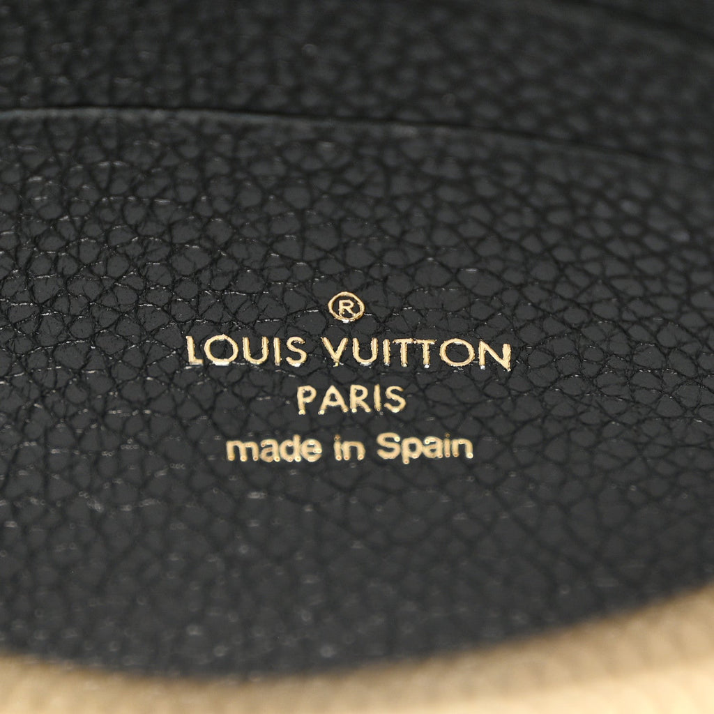 Louis Vuitton Empreinte Double Zip Pochette Black