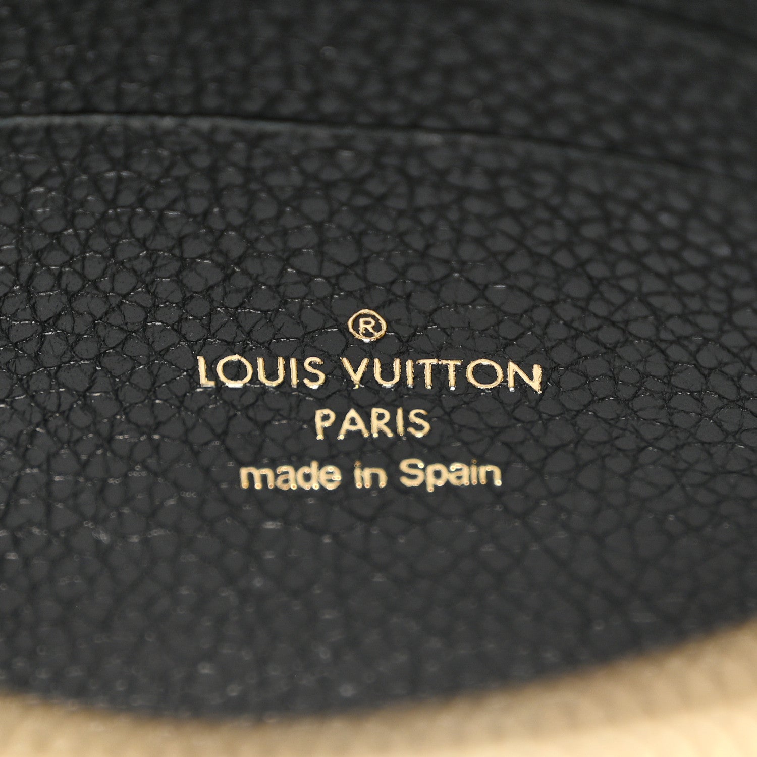 Louis Vuitton Empreinte Double Zip Pochette Black