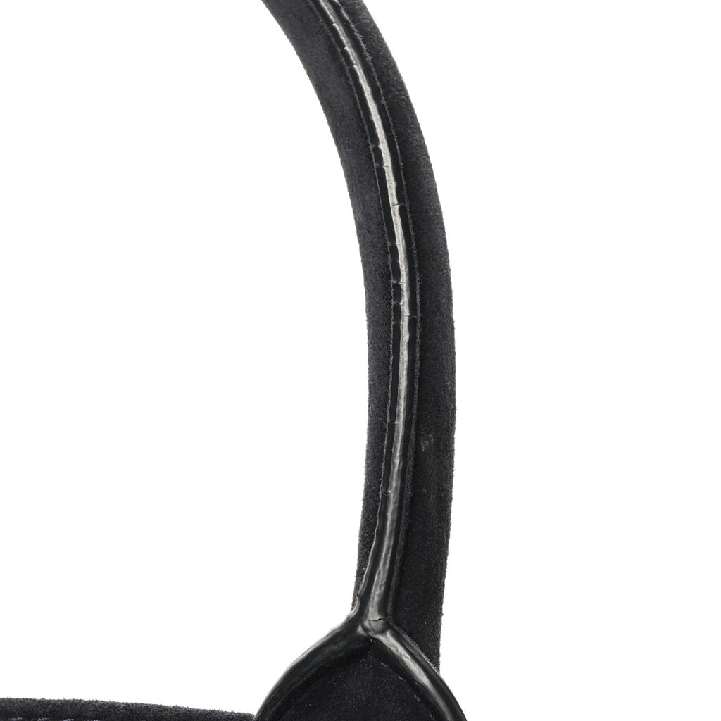 Christian Dior Suede Large L'Air Book Tote Black
