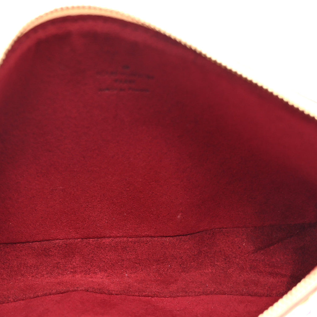 Louis Vuitton Monogram Multicolor Pochette Accessories White