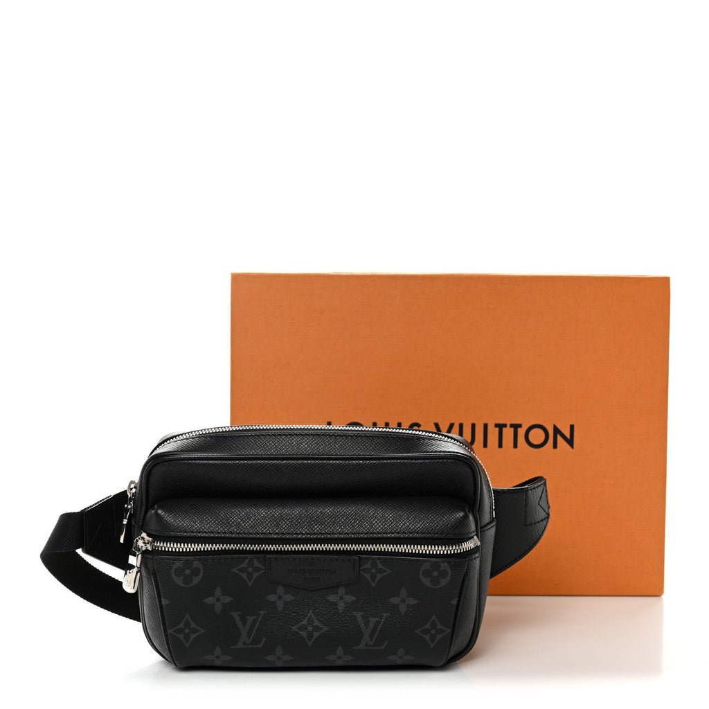 Louis Vuitton Taiga Monogram Outdoor Bumbag Black