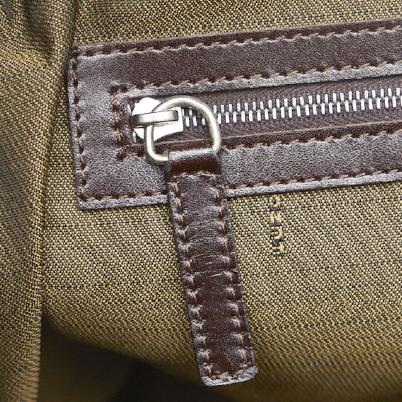 Fendi Zucca Canvas Handbag - '10s