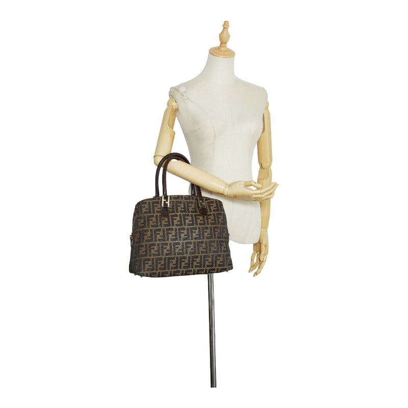 Fendi Zucca Canvas Handbag - '10s