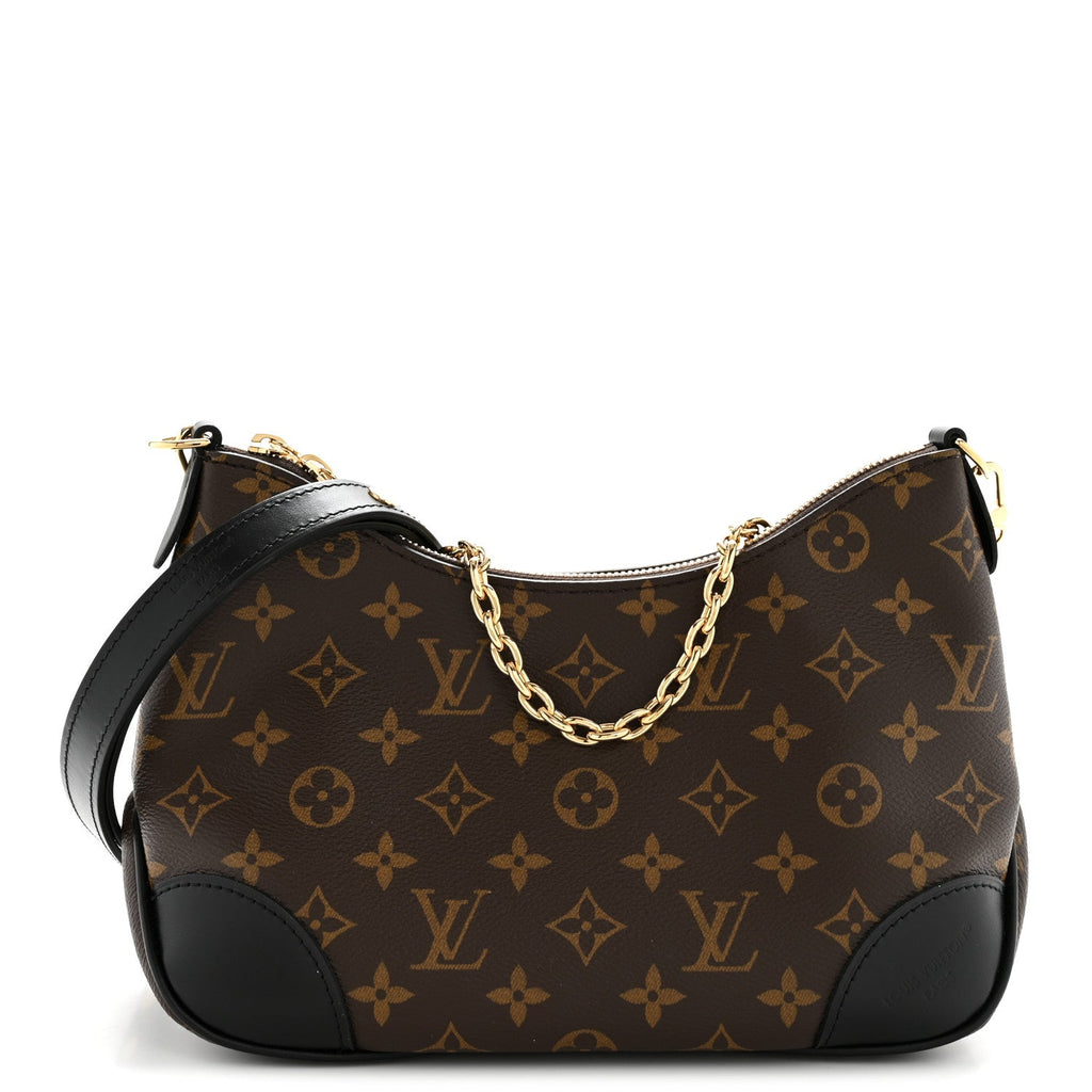 Louis Vuitton Monogram Boulogne NM Black