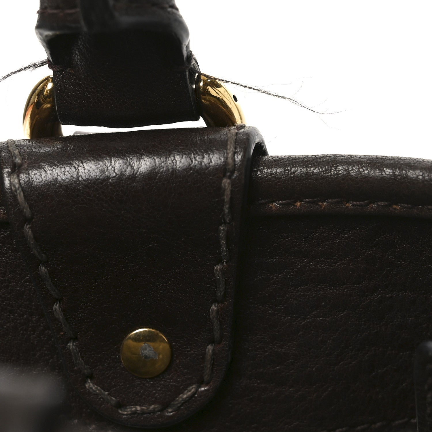 Gucci Monogram Medium GG Running Tote Dark Brown