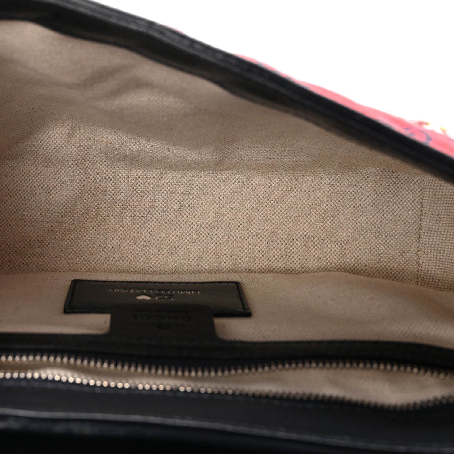 Gucci Monogram Multicolor Matelasse Diagonal Floral Embroidered Super Mini GG Marmont Shoulder Bag Red Blue Multicolor
