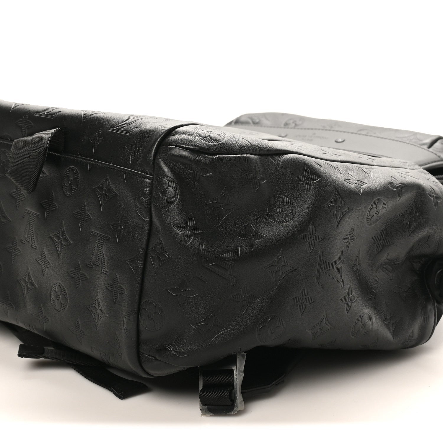 Louis Vuitton Calfskin Monogram Shadow Discovery Backpack Black