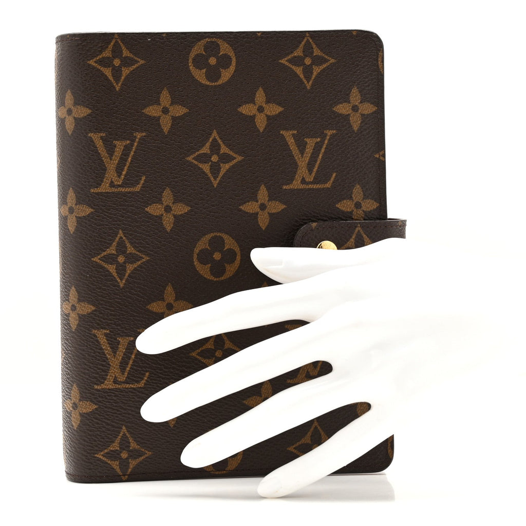 Louis Vuitton Monogram Medium Ring Agenda Cover