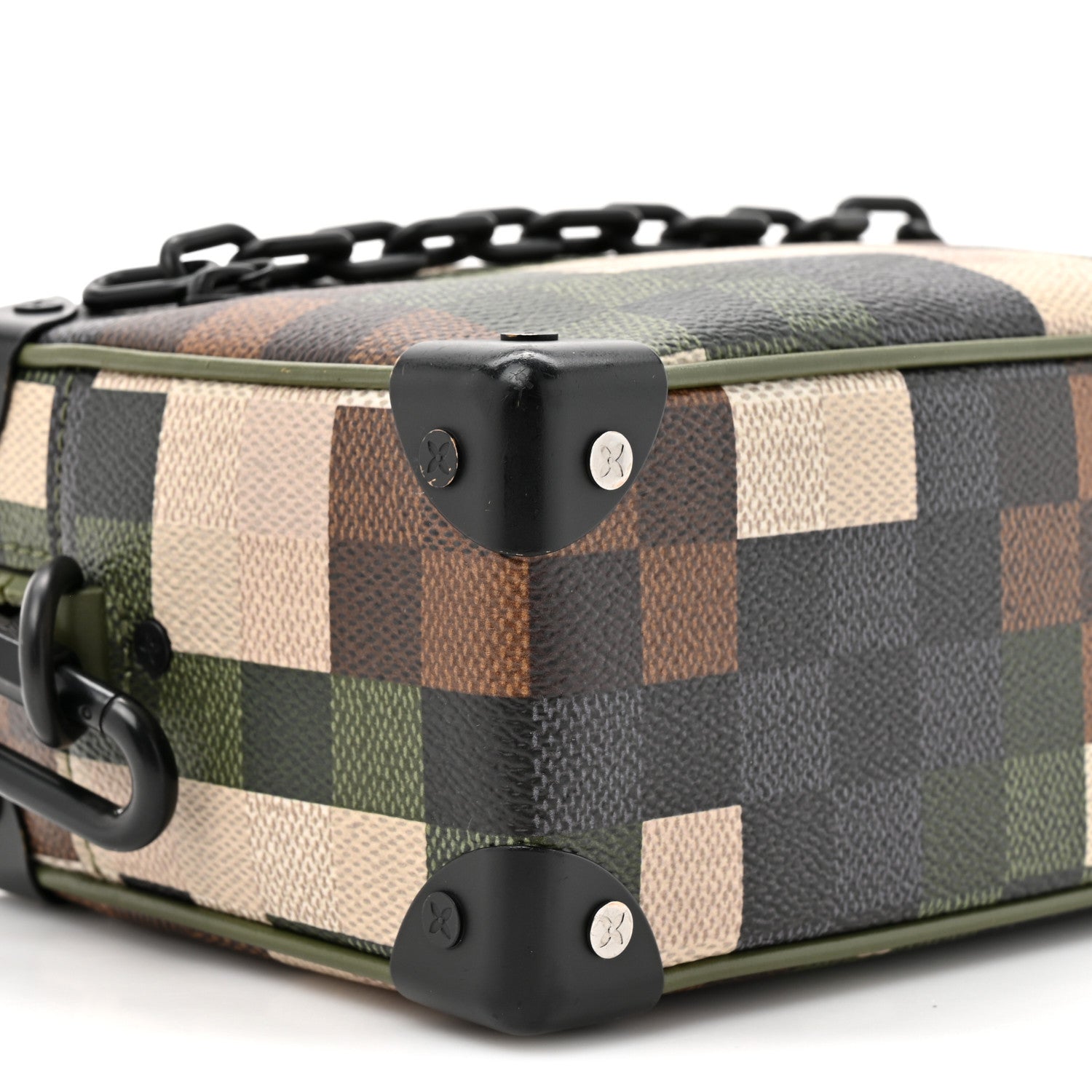 Louis Vuitton Damoflage Mini Soft Trunk Green
