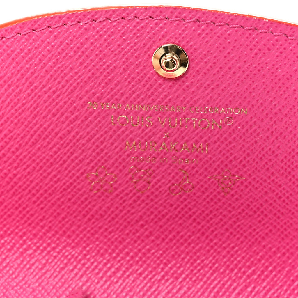 Louis Vuitton LV X TM Monogram Multicolor Rosalie Coin Purse White Kawaii Pink