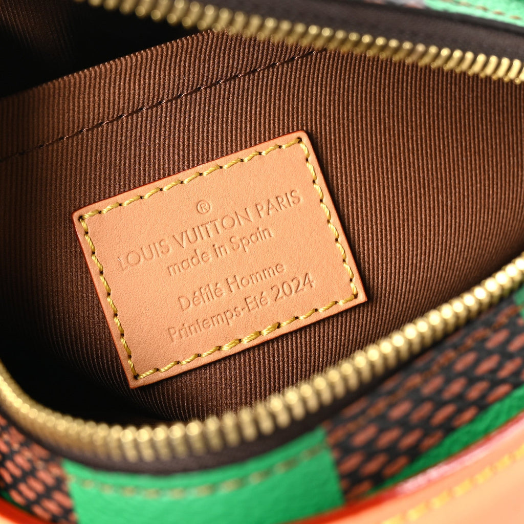 Louis Vuitton Damier Pop Chess Messenger Green