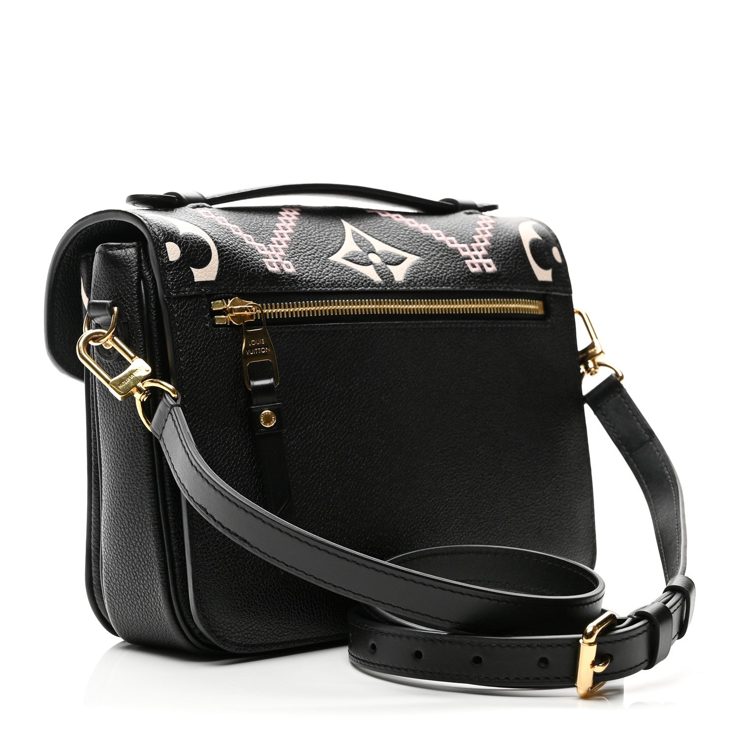 Louis Vuitton Empreinte Monogram Giant Broderies Pochette Metis Black