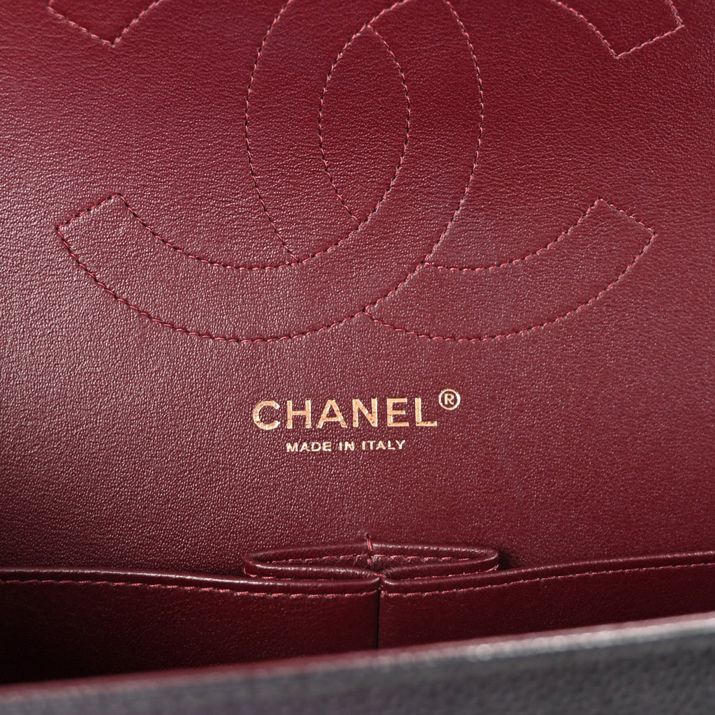 Chanel Caviar Quilted Jumbo Double Flap Black