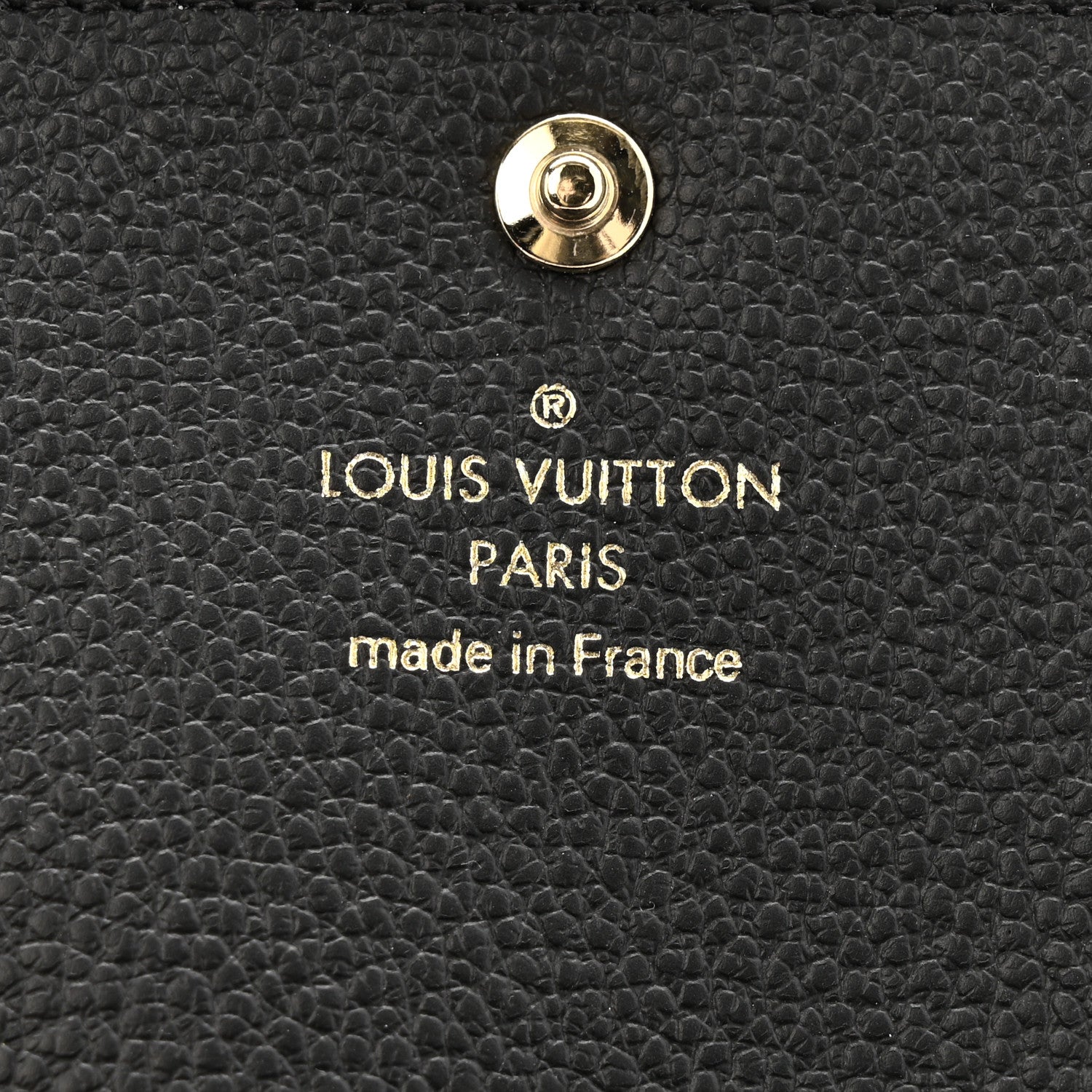 Louis Vuitton Empreinte Business Card Holder Black