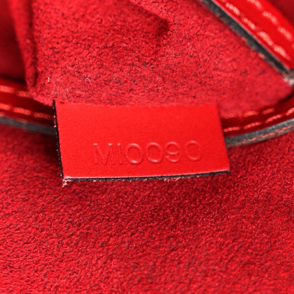 Louis Vuitton Epi Alma PM Castillan Red