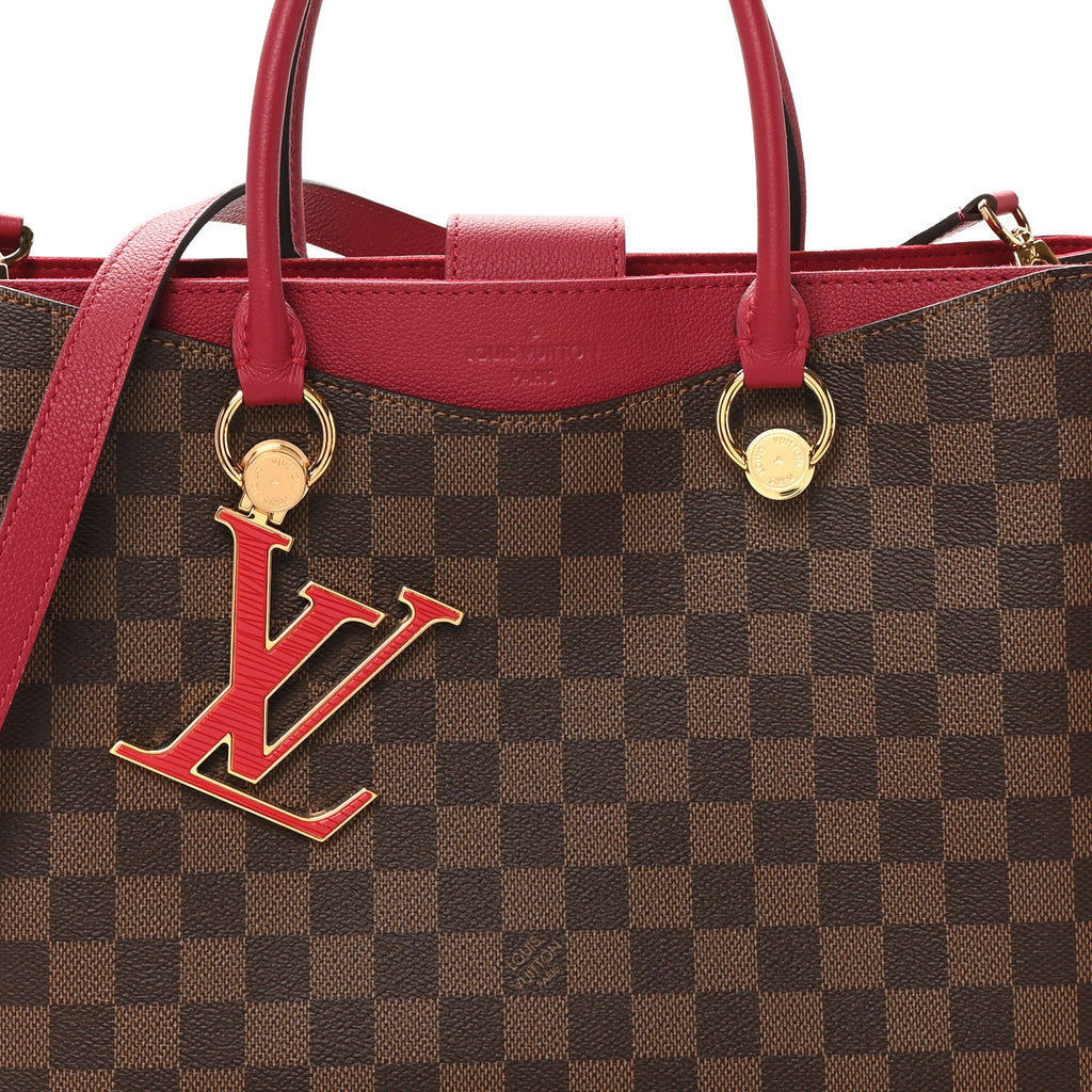 Louis Vuitton Damier Ebene LV Riverside Lie De Vin