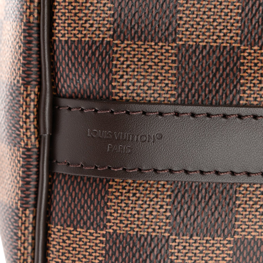 Louis Vuitton Damier Ebene Speedy Bandouliere 25