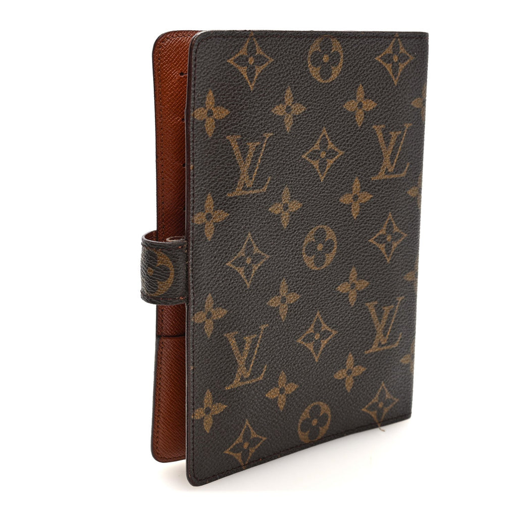 Louis Vuitton Monogram Medium Ring Agenda Cover