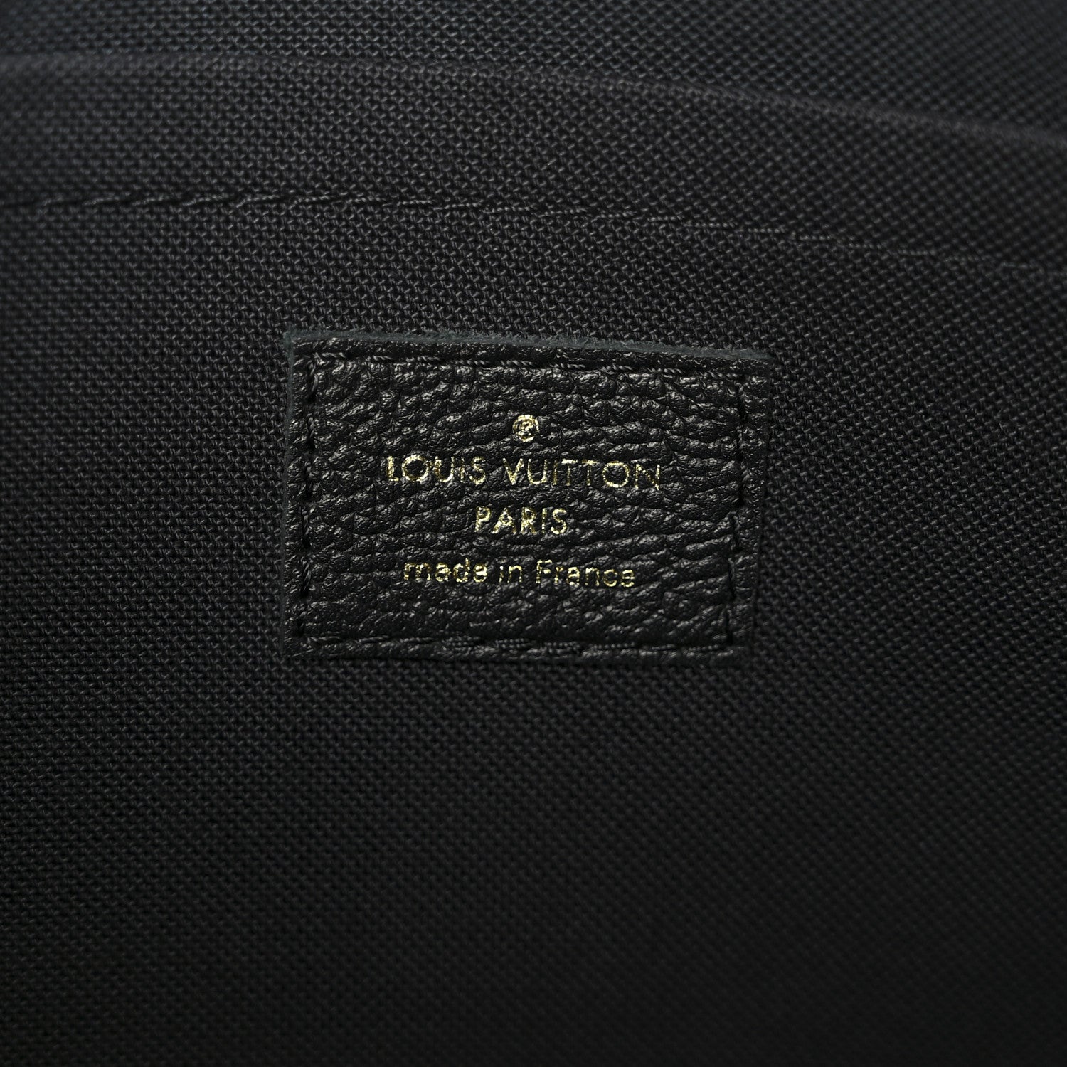 Louis Vuitton Empreinte Daily Pouch Black