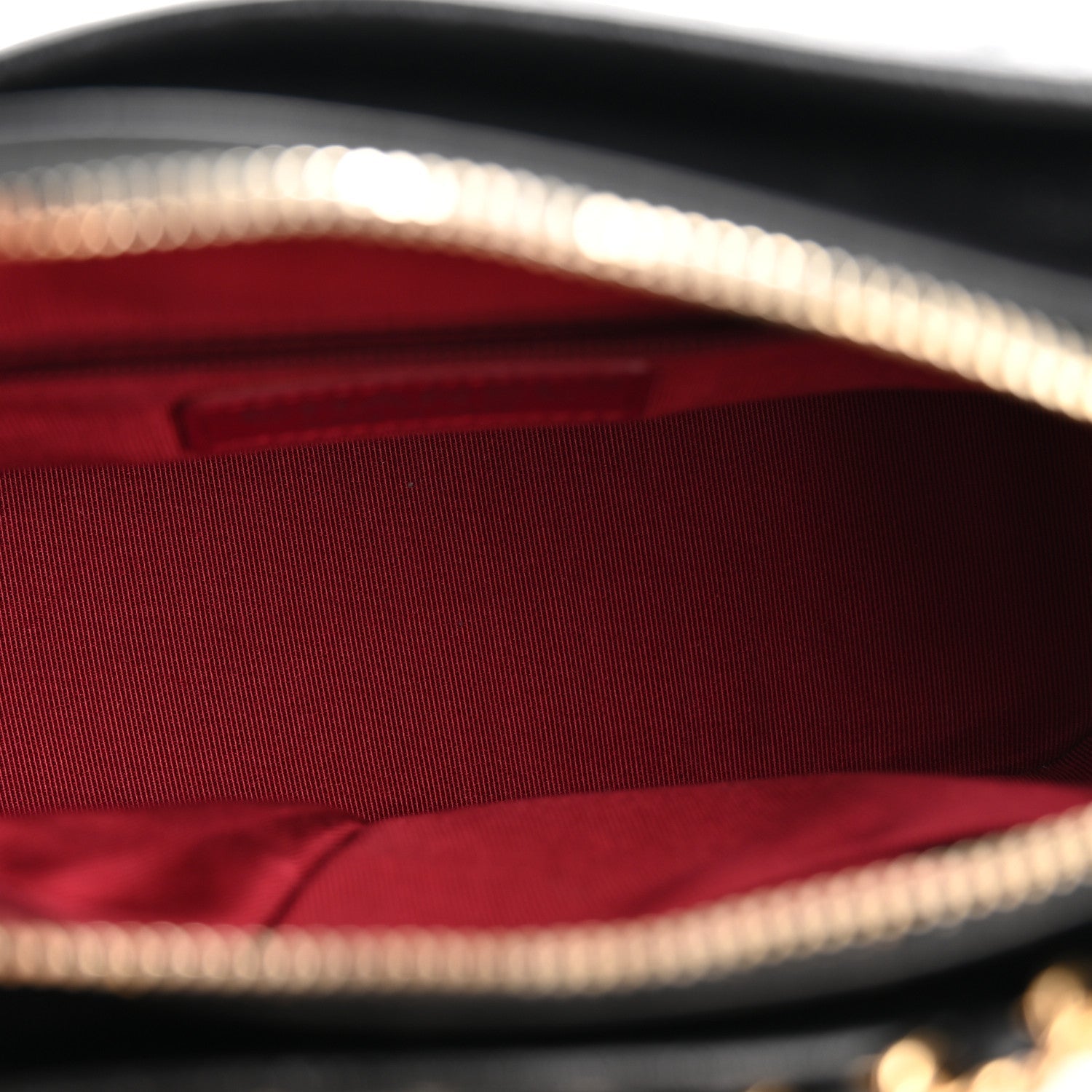 Chanel Aged Calfskin Quilted Small Gabrielle Hobo Black