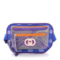 Gucci Jersey GG Monogram All Over Sporty Belt Bag Grey White Multicolor