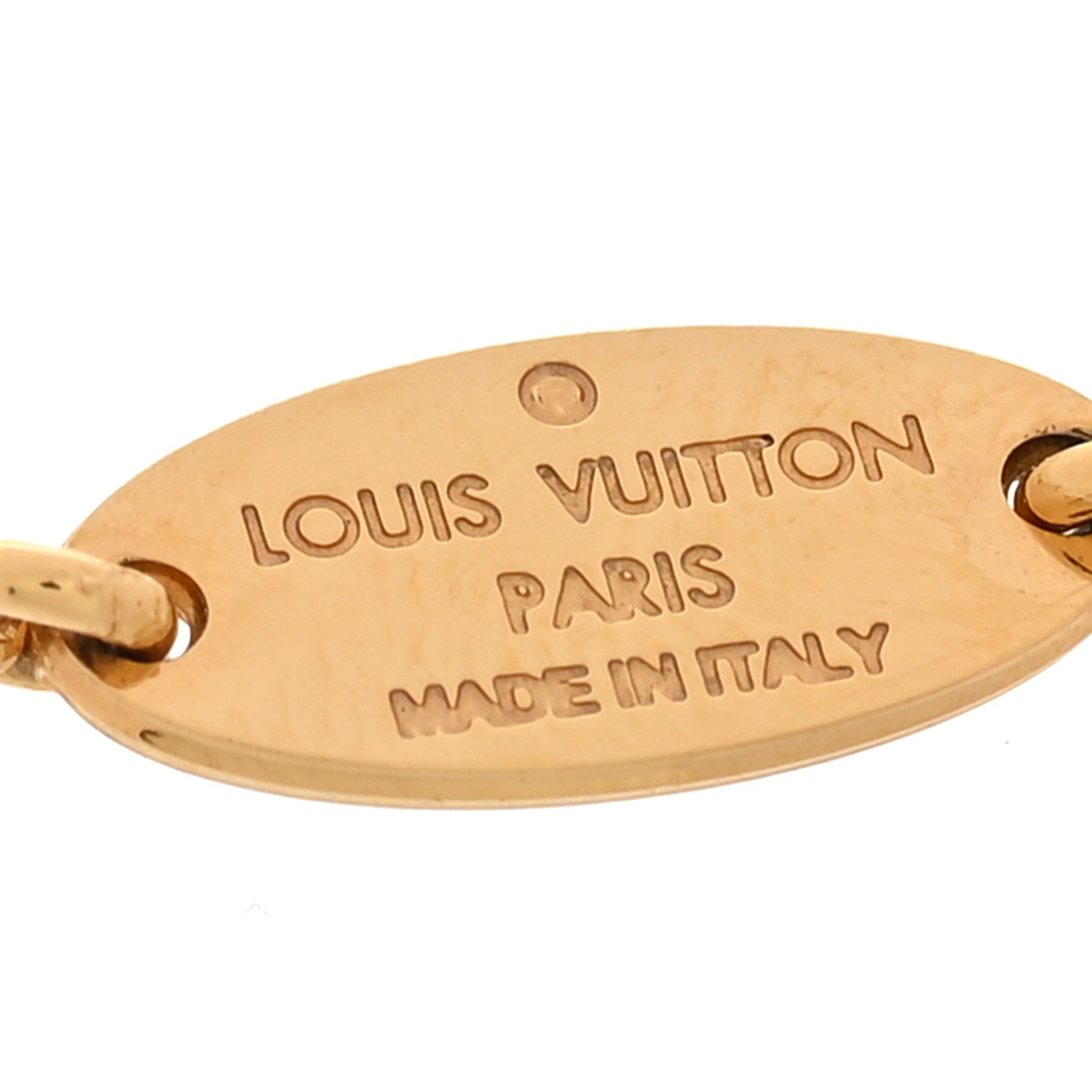 Louis Vuitton Essential V Supple Bracelet Gold