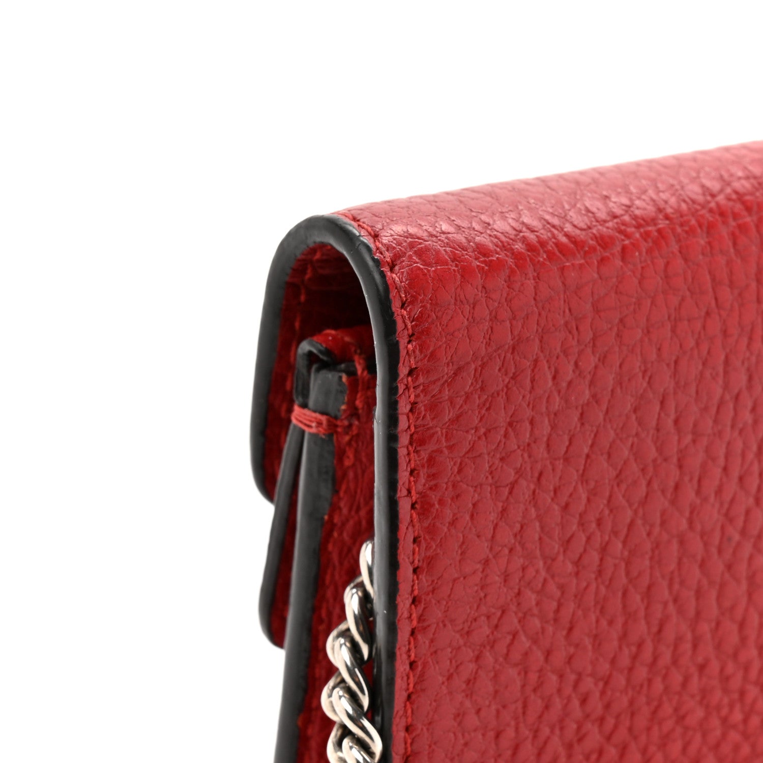 Gucci Calfskin Super Mini Dionysus Shoulder Bag Hibiscus Red