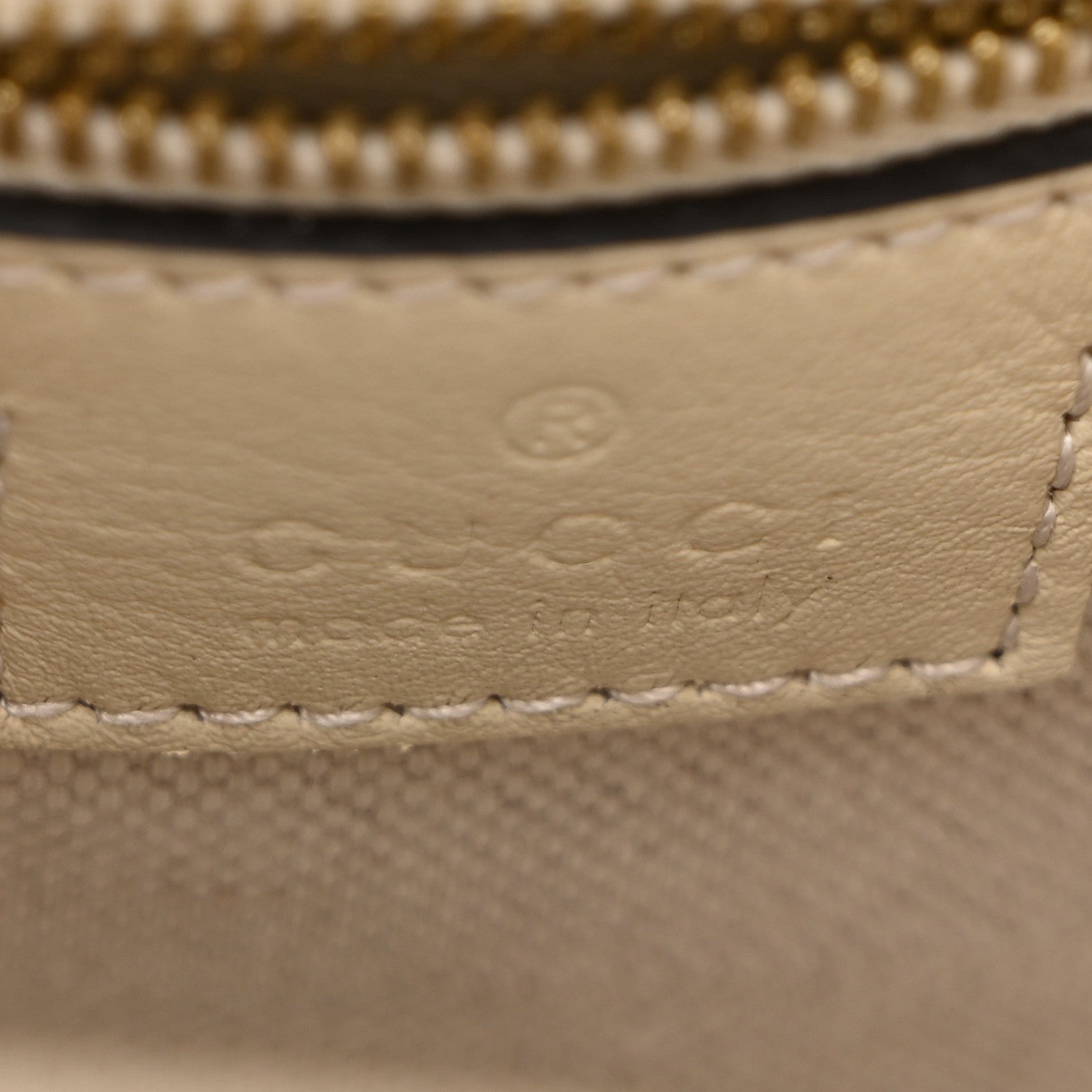 Gucci Arabella Calfskin Horsebit 73 Mini Bucket Bag White