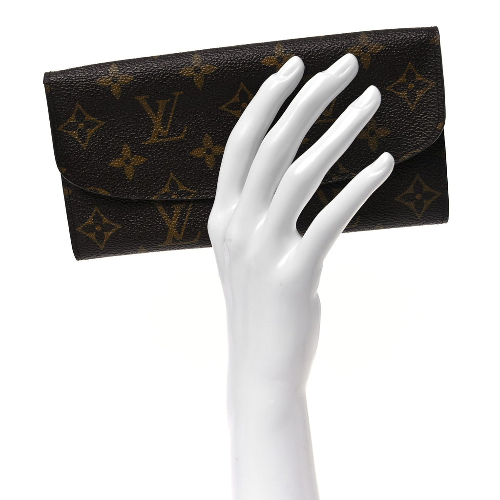 Louis Vuitton Monogram Emilie Wallet Fuchsia