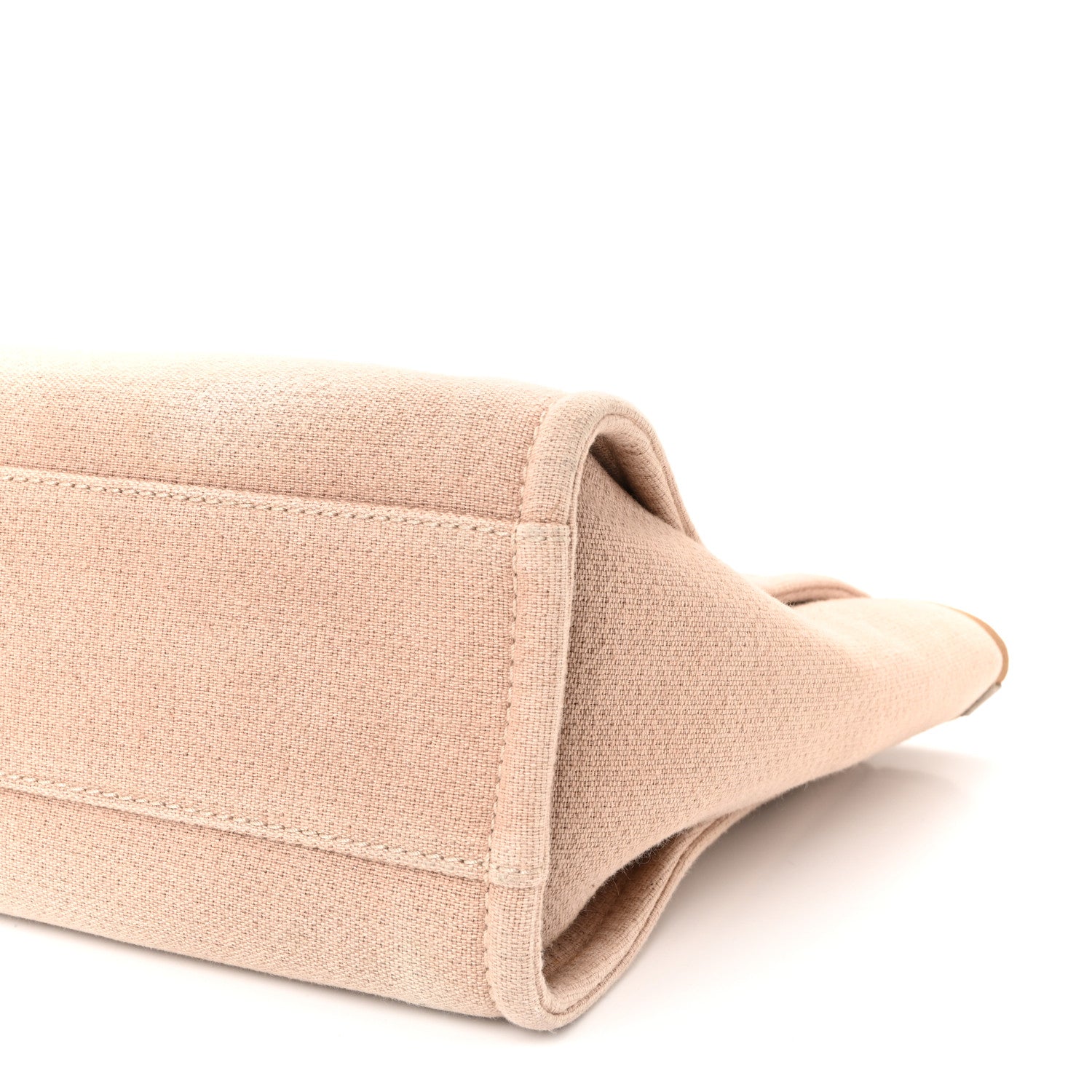 Chanel Mixed Fibers Small Deauville Tote Beige