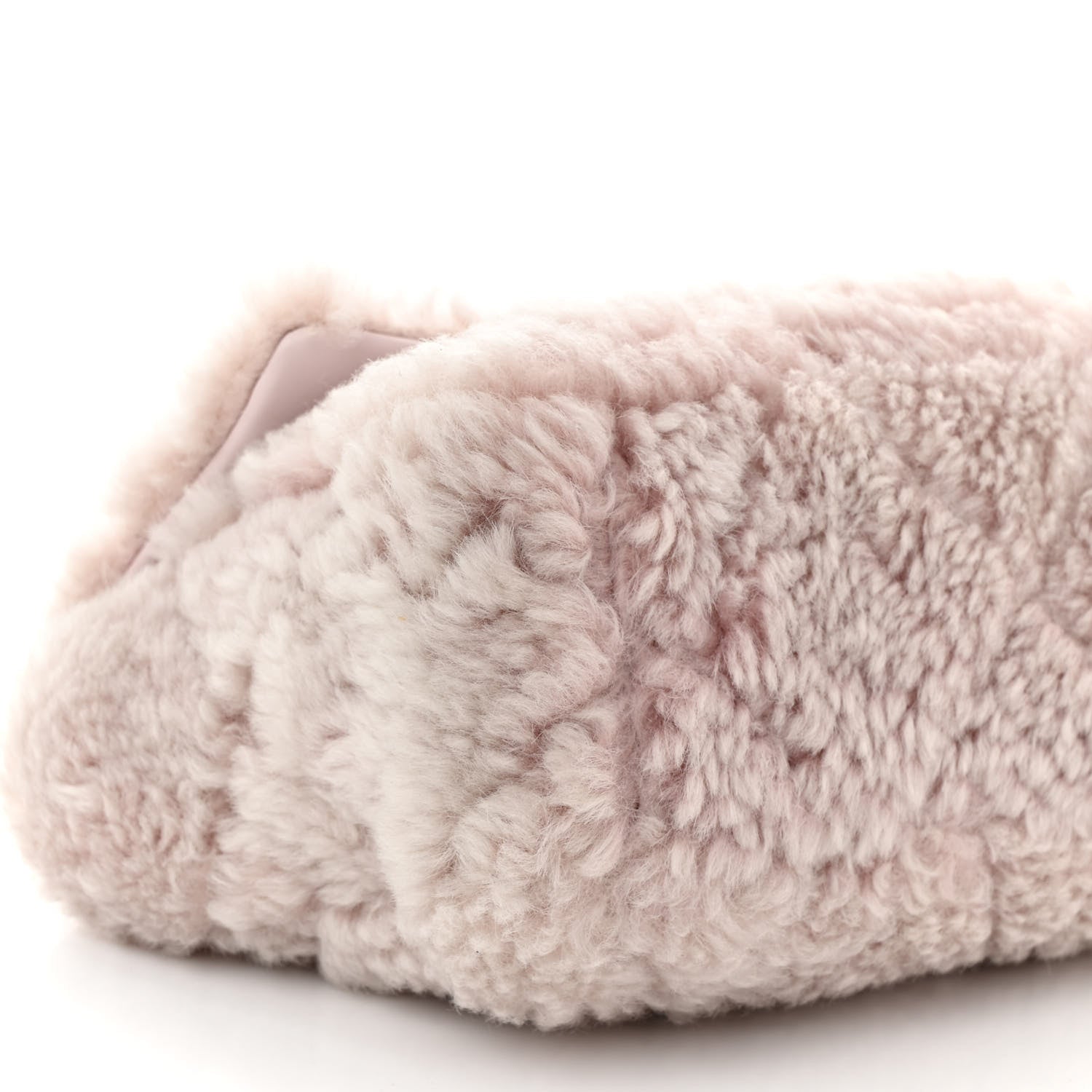 Chanel Shearling Sheepskin Medium Chanel 19 Flap Light Pink
