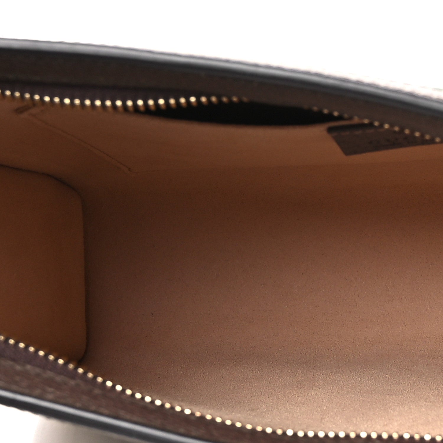Gucci GG Supreme Monogram Web Ophidia Pouch Brown