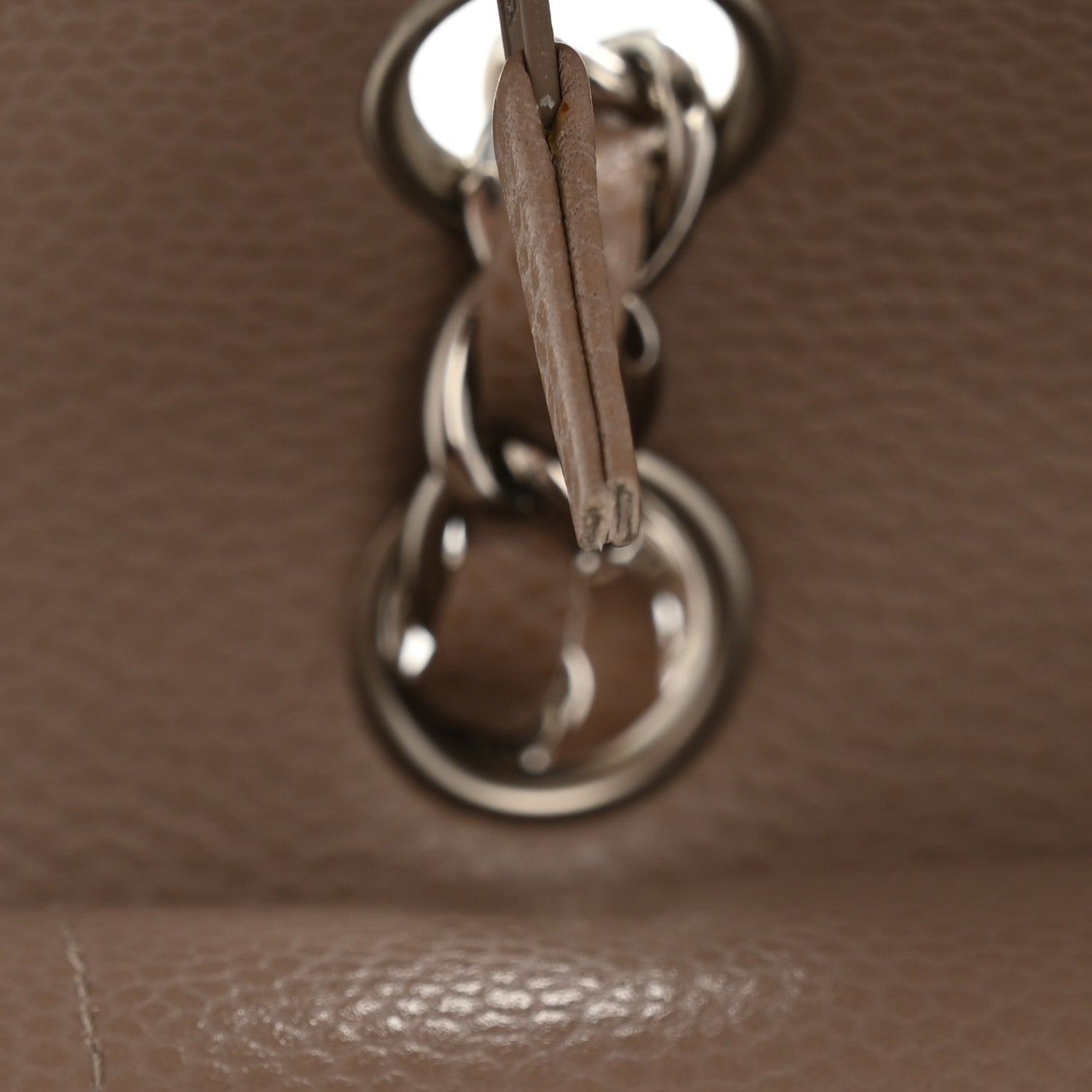 Chanel Caviar Quilted Medium Double Flap Taupe