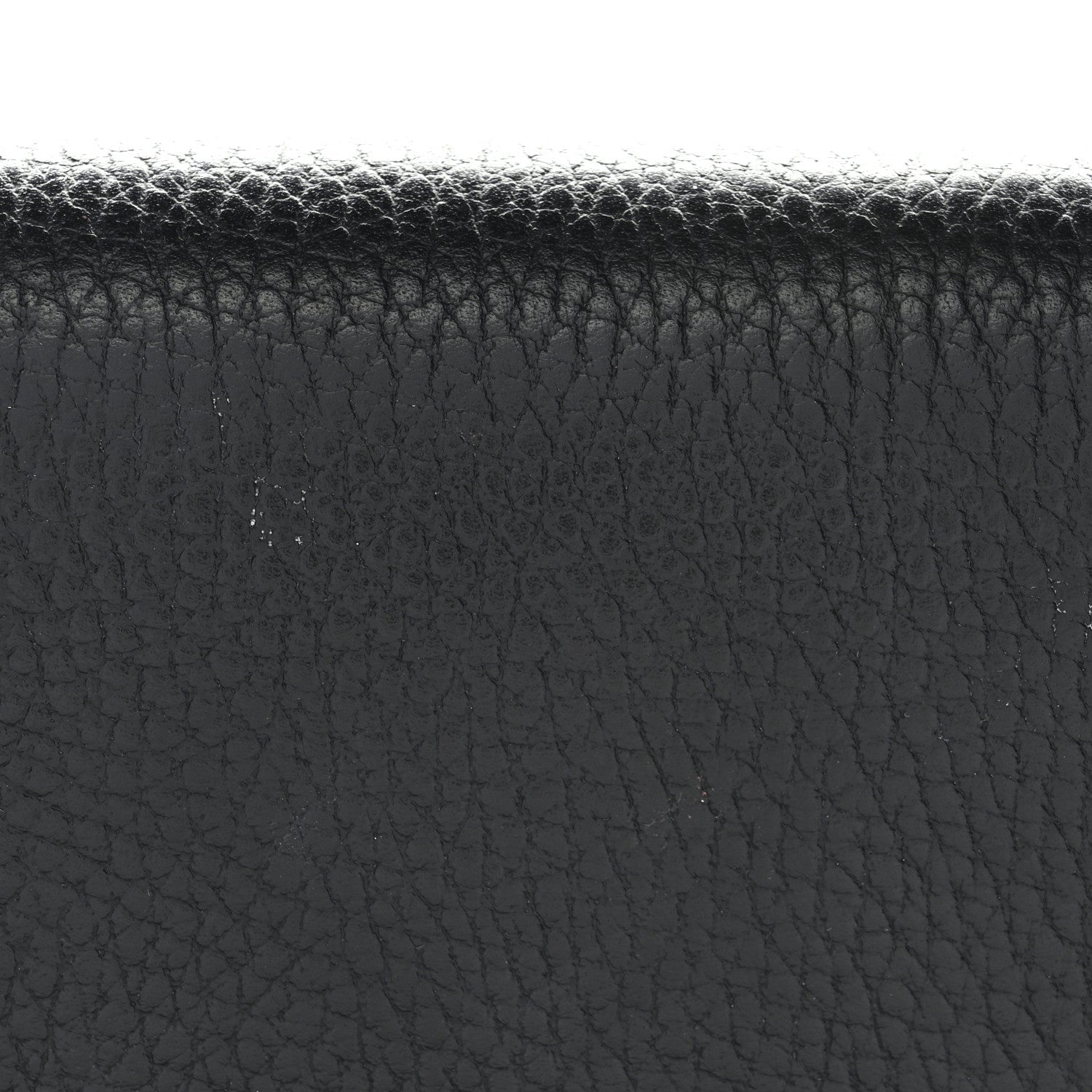 Gucci Calfskin Mini GG Marmont Chain Wallet Black