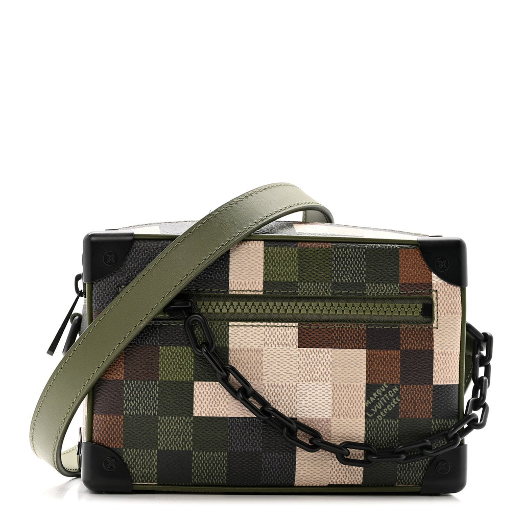 Louis Vuitton Damoflage Mini Soft Trunk Green