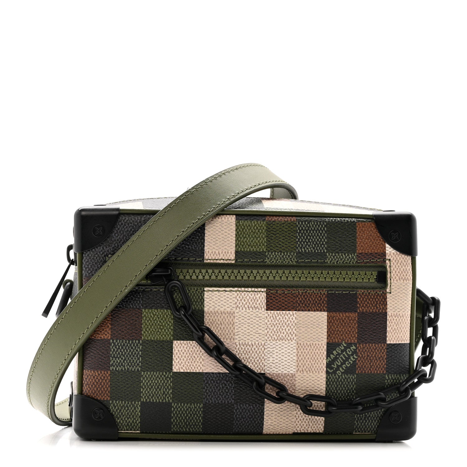 Louis Vuitton Damoflage Mini Soft Trunk Green